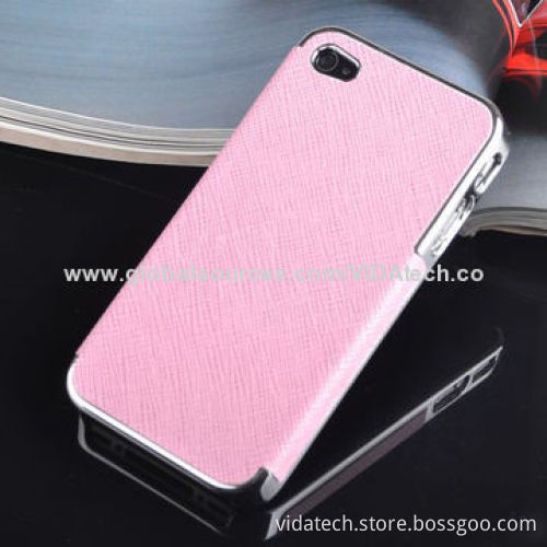PU-coated Hard PC Case for iPhone 5/iPhone 5S